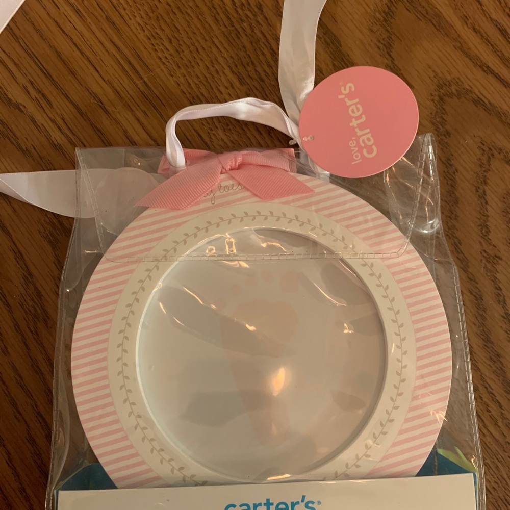 Baby hand/foot print keepsake